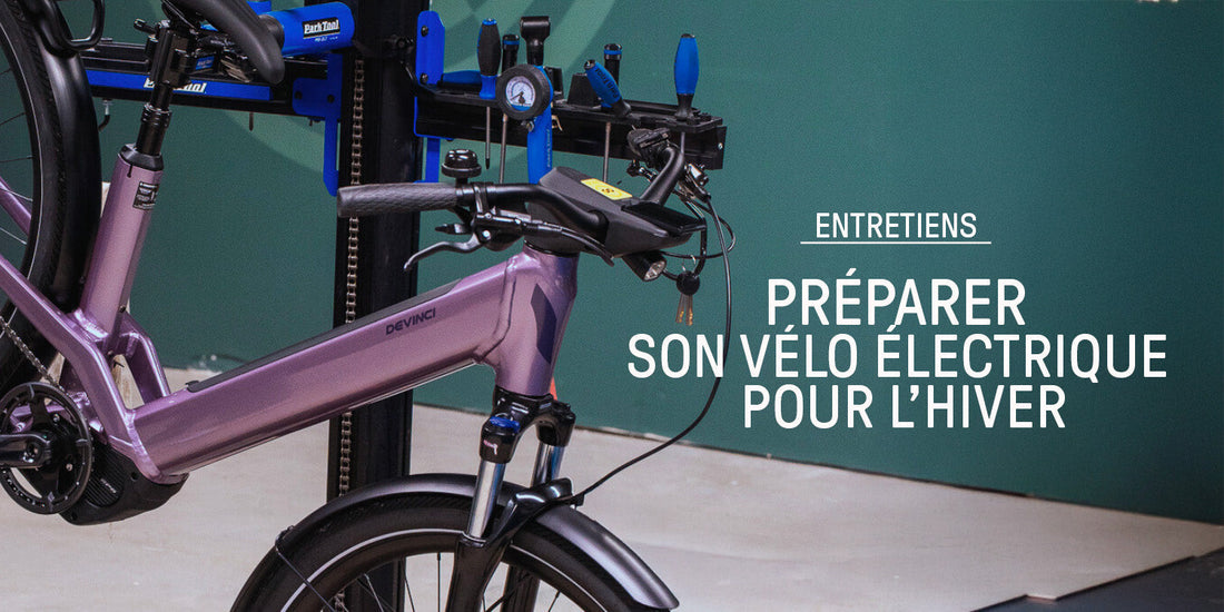 Comment bien entreposer son vélo électrique pour l'hiver