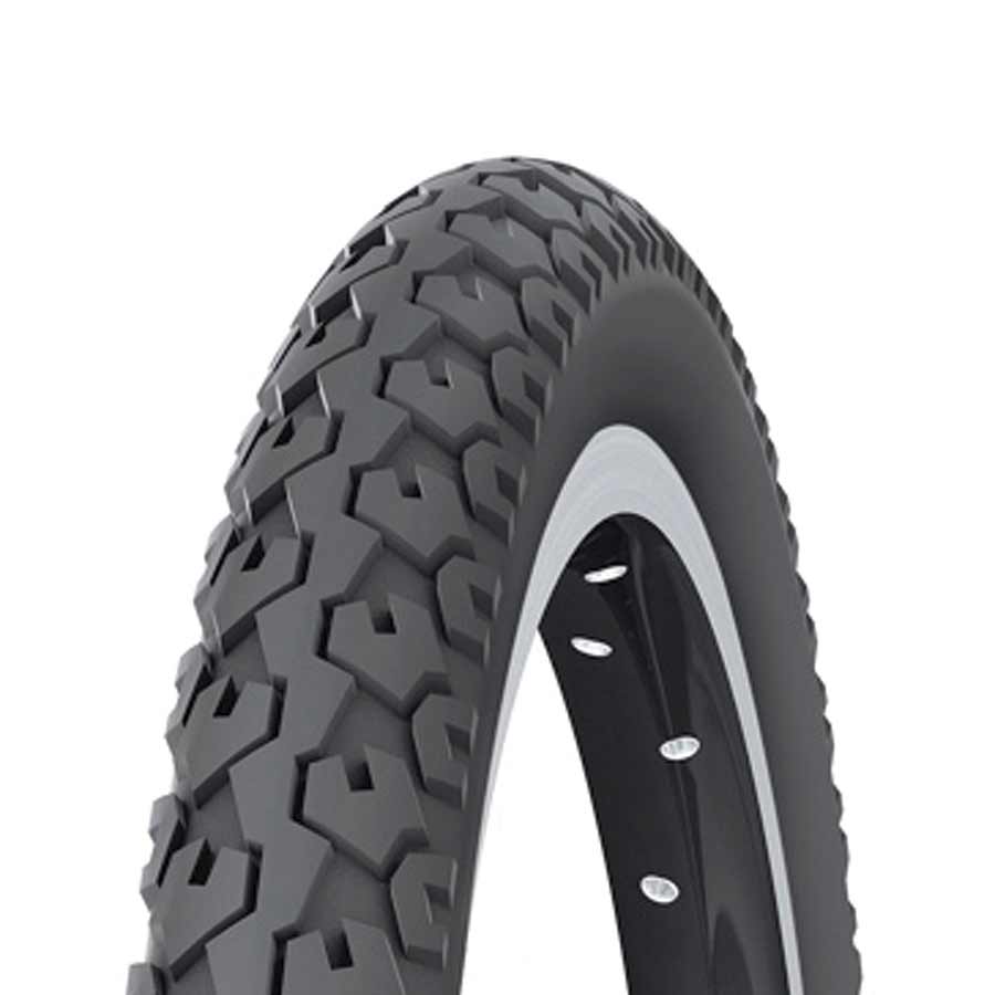 TIRE, 24''X1.75, WIRE, CLINCHER, OZONE-RESISTANT, 3X120TPI, BLACK