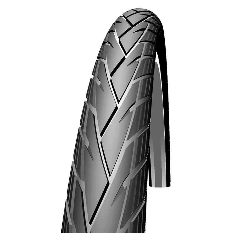 TIRE, 700X35C, WIRE, CLINCHER, ADDIX E, GREENGUARD, REFLEX, 67TPI, BLACK