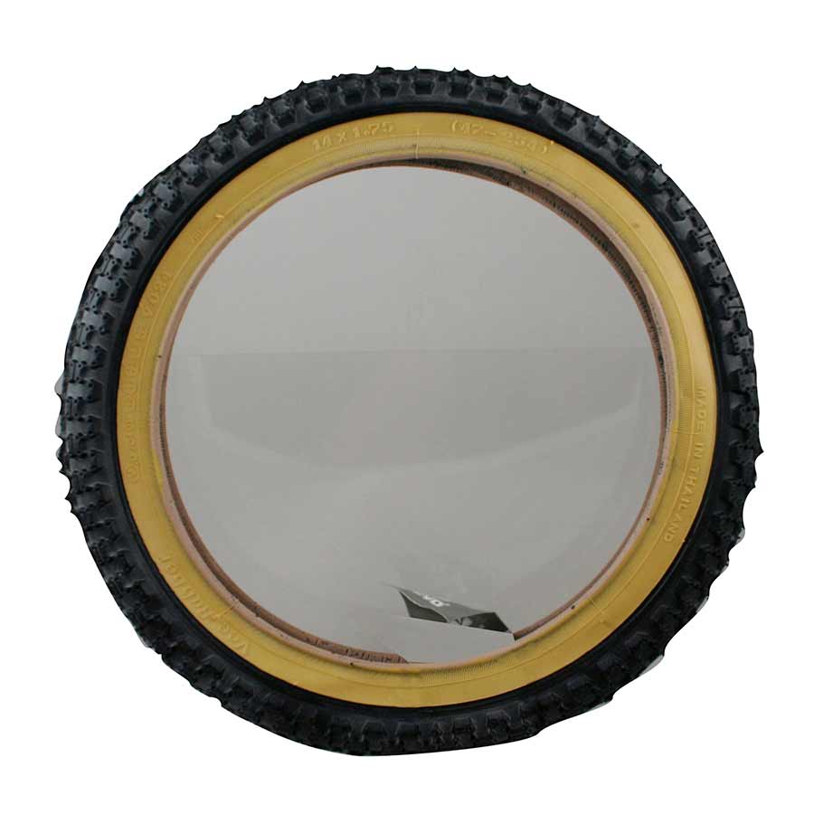 TIRE, 14''X1.75, WIRE, CLINCHER, BLACK