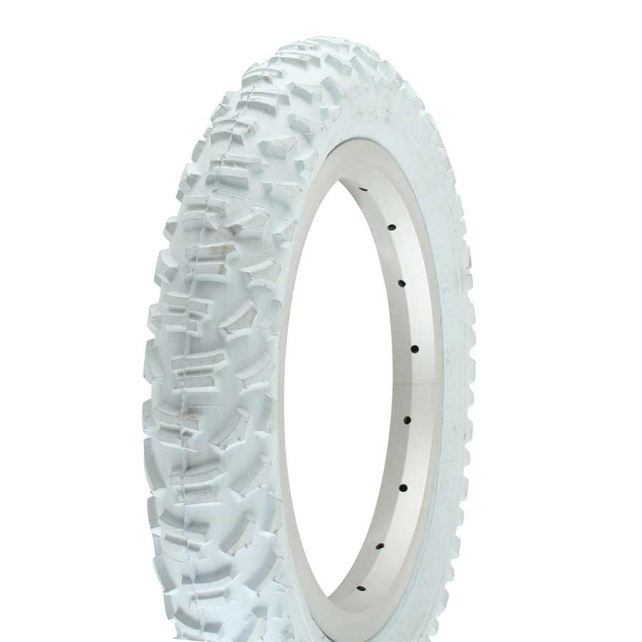 TIRE, 12''X2-1/4, WIRE, CLINCHER, SINGLE, WHITE
