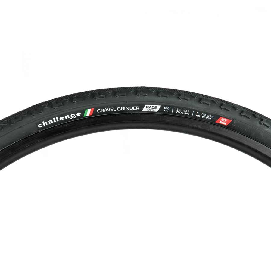 TIRE, 700X38C, FOLDING, CLINCHER, VULCANIZED, NYLON, 120TPI, BLACK