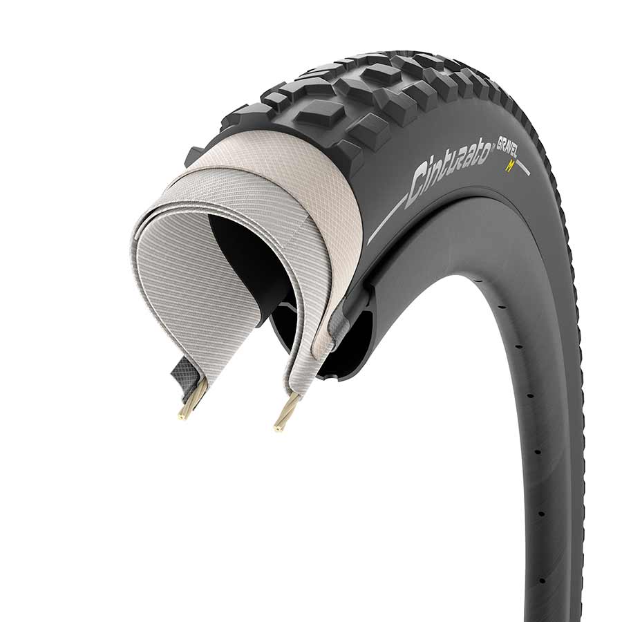 GRAVEL TIRE, 650BX45, FOLDING, TUBELESS READY, SPEEDGRIP, 127TPI, BLACK