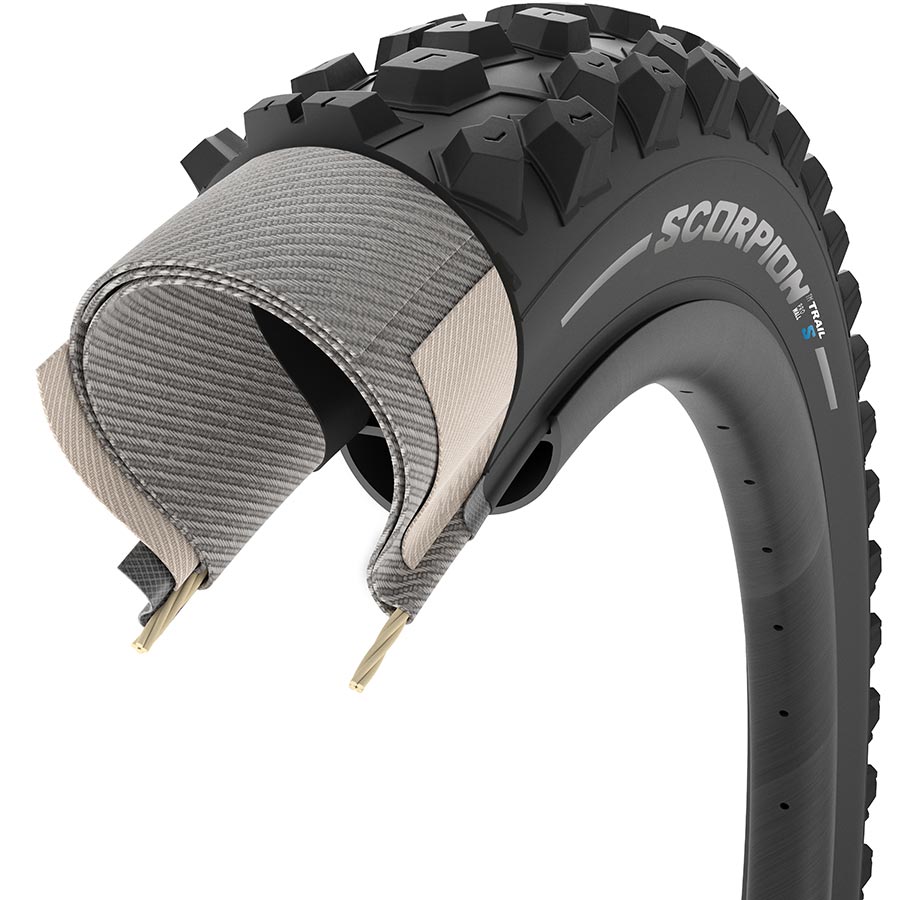 MOUNTAIN TIRE, 29''X2.40, FOLDING, TUBELESS READY, SMARTGRIP, PROWALL, 60TPI, BLACK