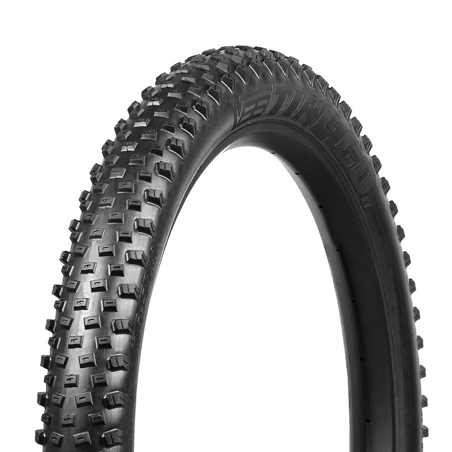 FAT BIKE TIRE, 27.5''X4.00, CLINCHER, FOLDING, SC, 72TPI, BLACK