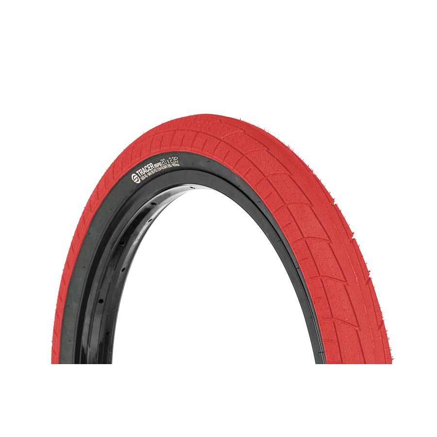 20''X2.35, WIRE, CLINCHER, 22TPI, RED