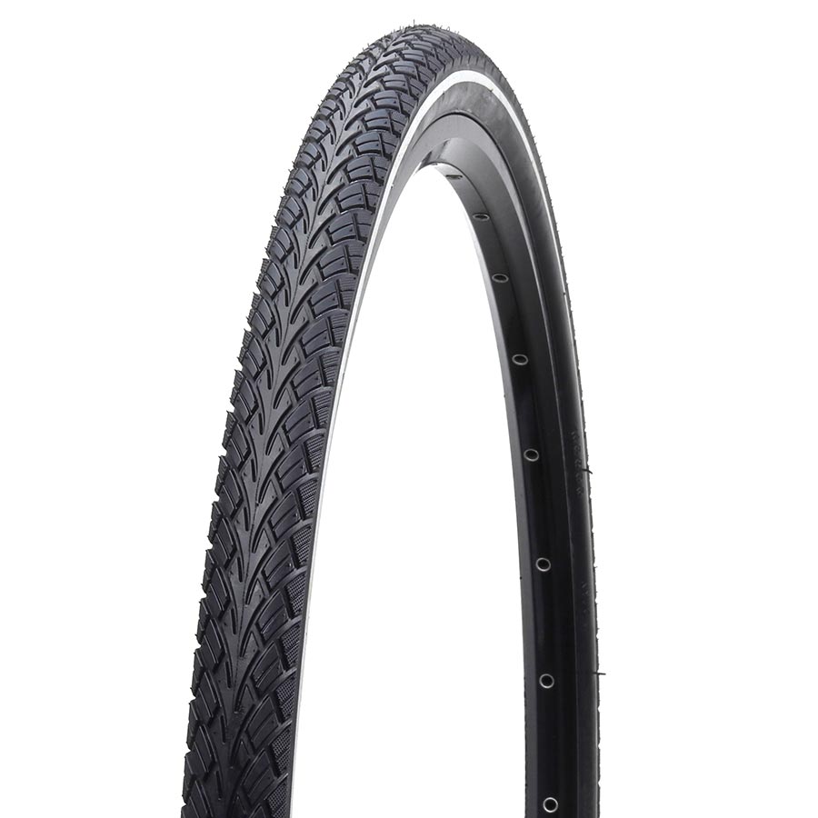 HYBRID TIRE, 26''X1.75, WIRE, CLINCHER, 27TPI, TANWALL