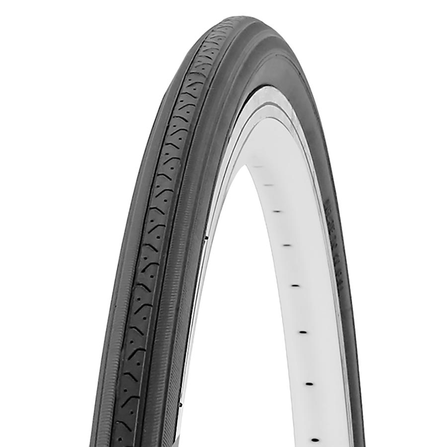ROAD TIRE, 27''X1-1/4, WIRE, CLINCHER, 27TPI, BLACK