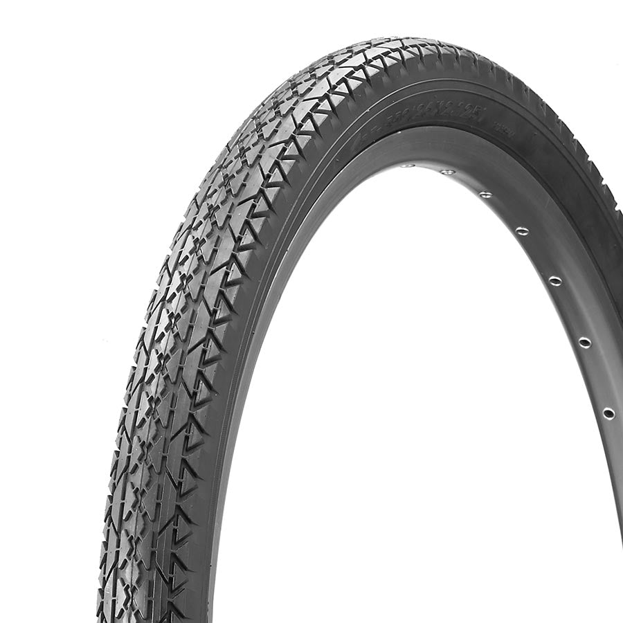 HYBRID TIRE, 24''X2.125, WIRE, CLINCHER, 27TPI, BLACK
