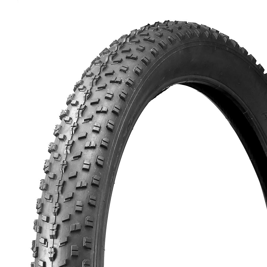 FAT BIKE TIRE, 24''X4.00, CLINCHER, WIRE, 27TPI, BLACK