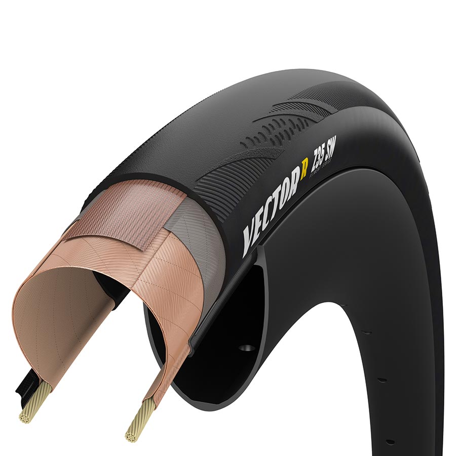 ROAD TIRE, 700X35C, FOLDING, TUBELESS READY, DYNAMIC:UHP, R:SHIELD, BLACK