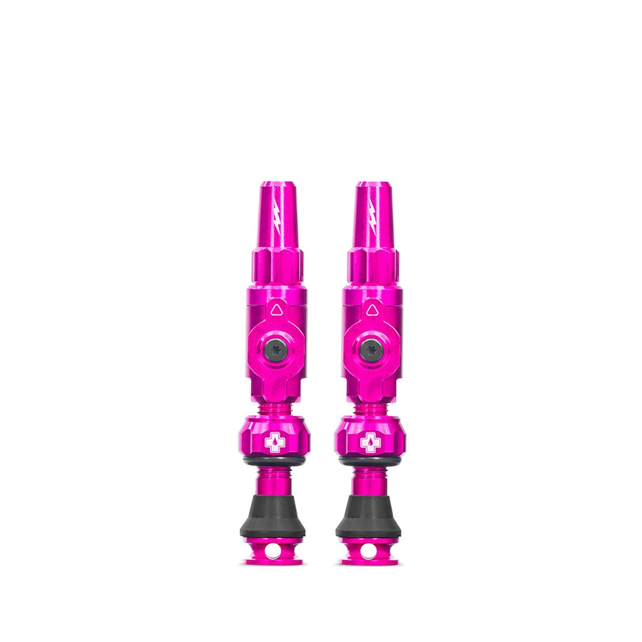 TUBELESS VALVE, PRESTA, 30MM, PINK, PAIR
