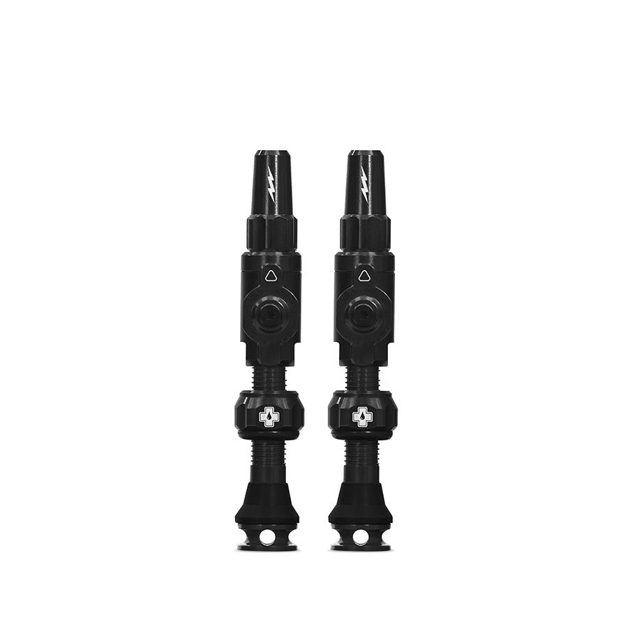 TUBELESS VALVE, PRESTA, 35MM, BLACK, PAIR