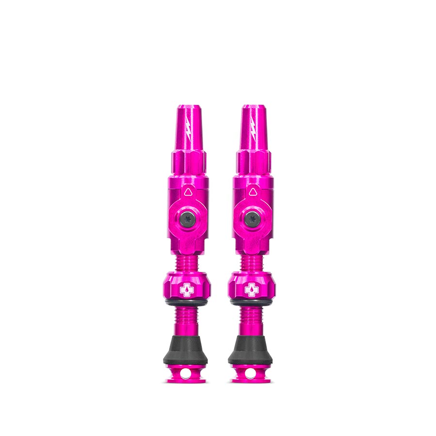 TUBELESS VALVE, PRESTA, 35MM, PINK, PAIR