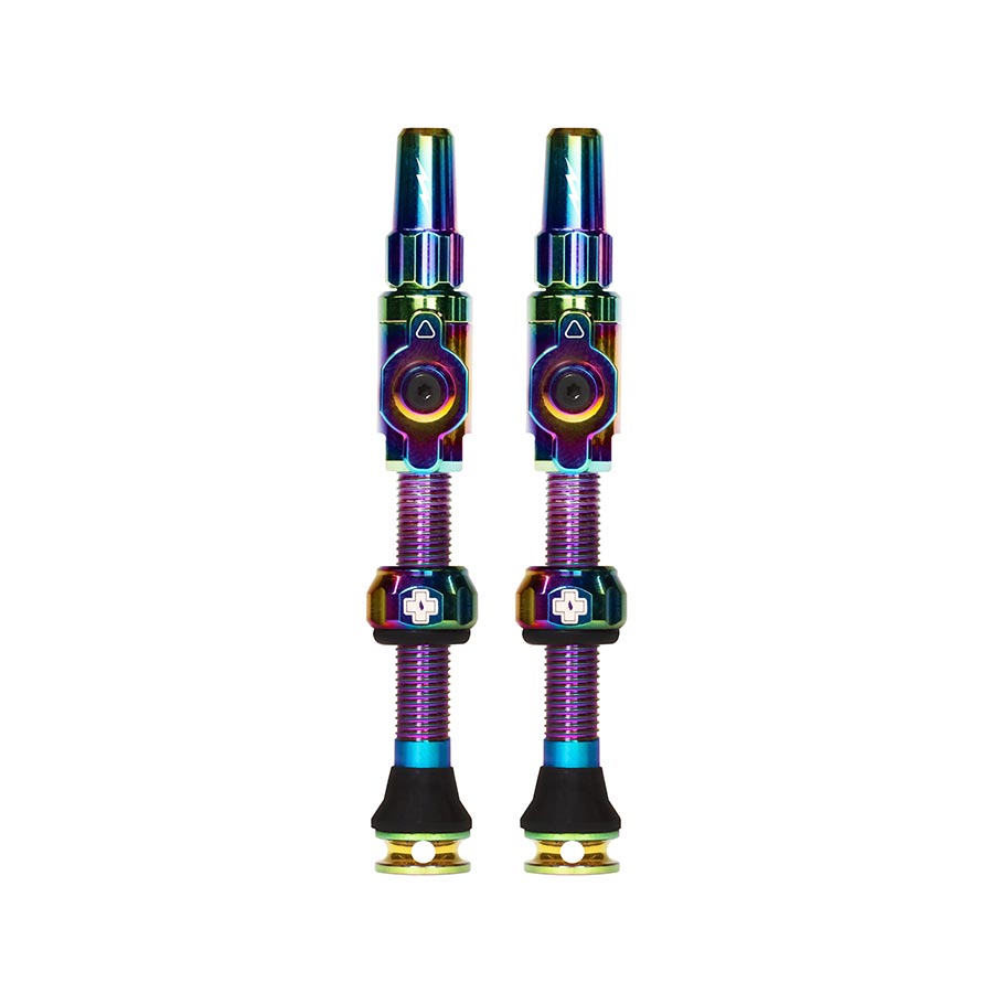 TUBELESS VALVE, PRESTA, 45MM, IRIDESCENT, PAIR