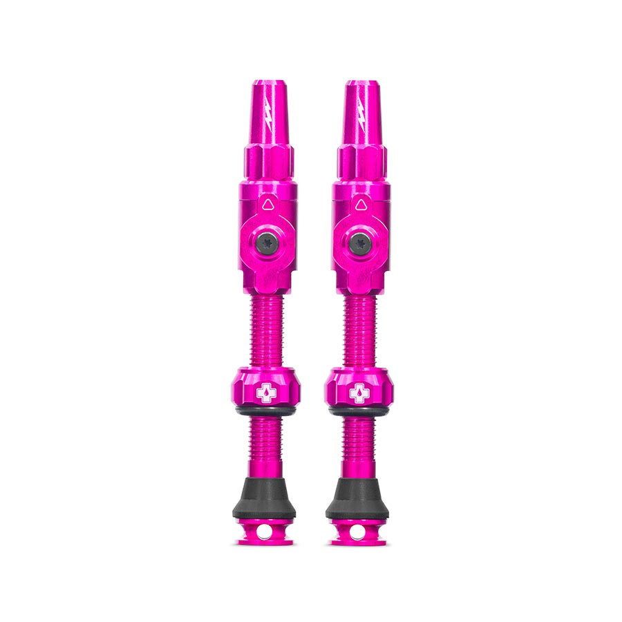 TUBELESS VALVE, PRESTA, 45MM, PINK, PAIR