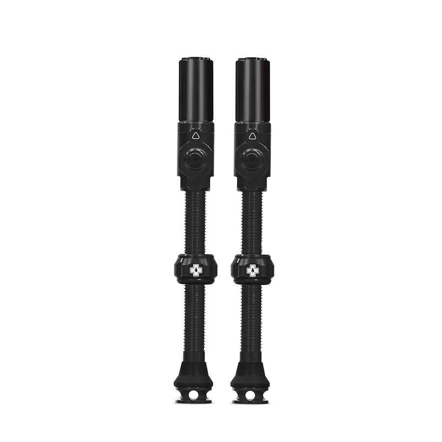 TUBELESS VALVE, HYBRID, 60MM, BLACK, PAIR