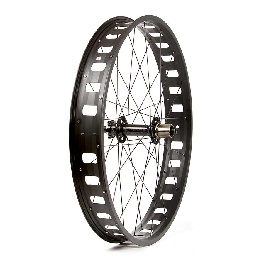 WHEEL, REAR, 26'' / 559, HOLES: 32, 12MM TA, 197MM, DISC IS 6-BOLT, SHIMANO HG