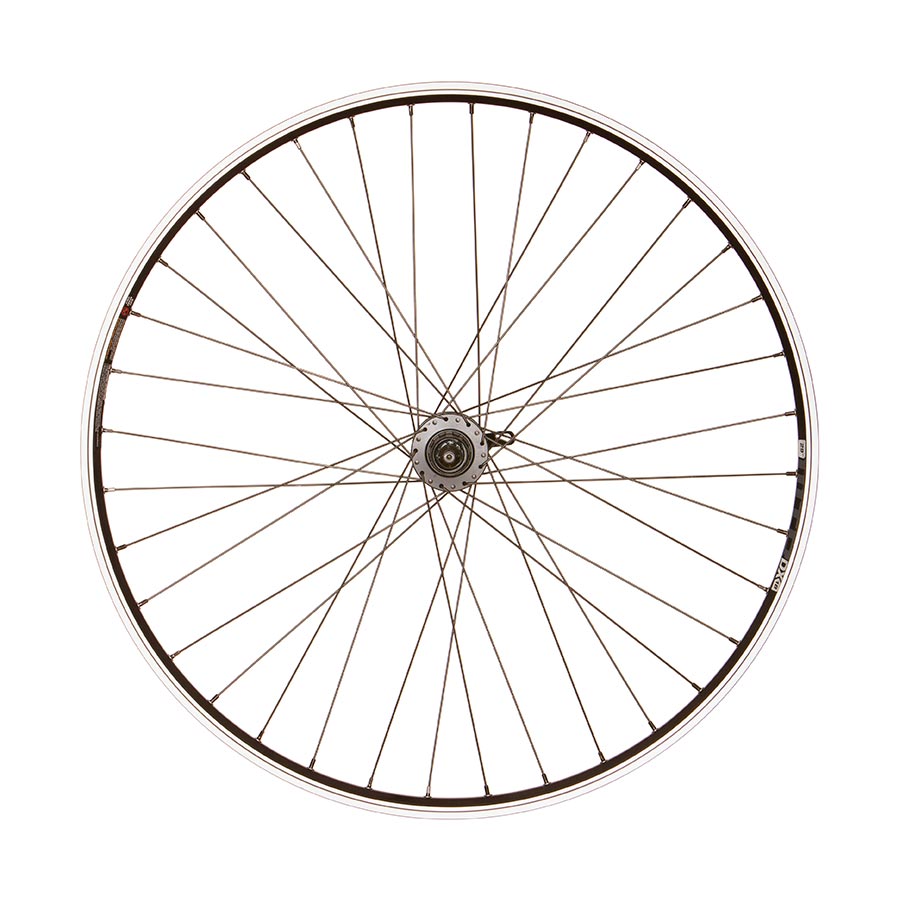 WHEEL, REAR, 700C / 622, HOLES: 36, QR, 135MM, RIM AND DISC IS 6-BOLT, SHIMANO HG