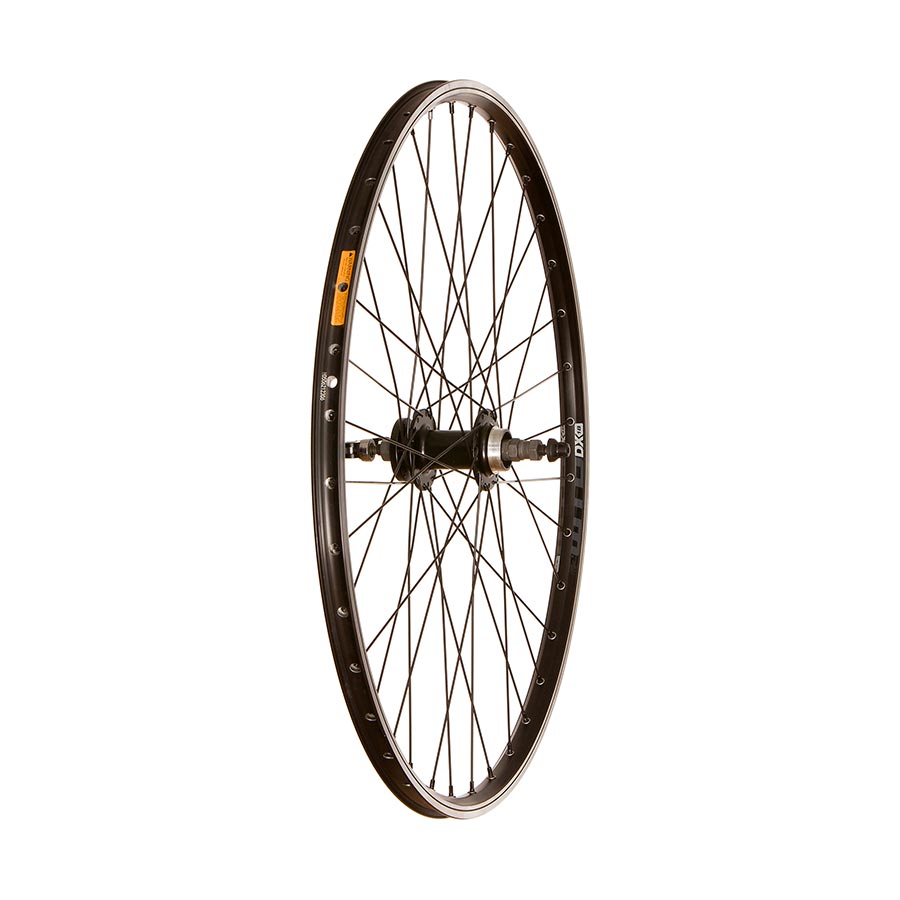 WHEEL, REAR, 700C / 622, HOLES: 36, QR, 135MM, RIM AND DISC, IS 6-BOLT, FREEWHEEL