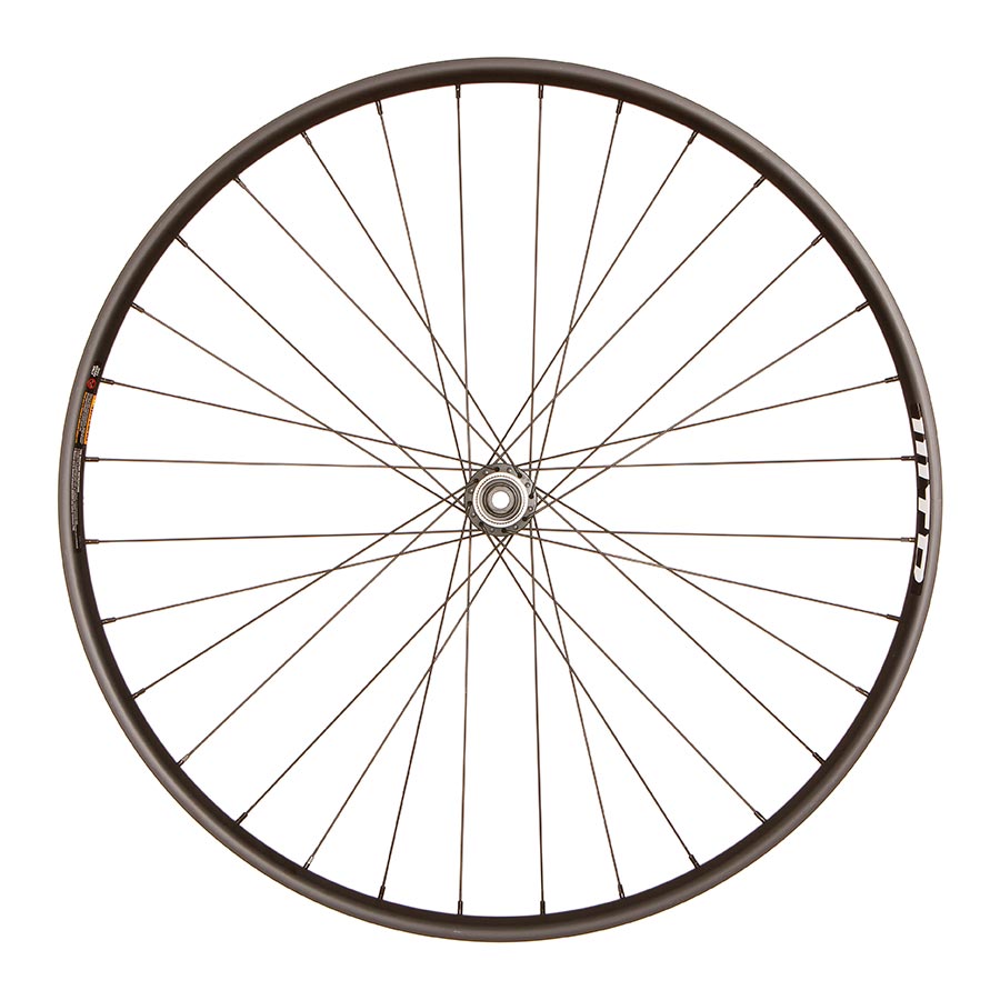 WHEEL, FRONT, 700C / 622, HOLES: 32, 12MM TA, 100MM, DISC CENTER LOCK