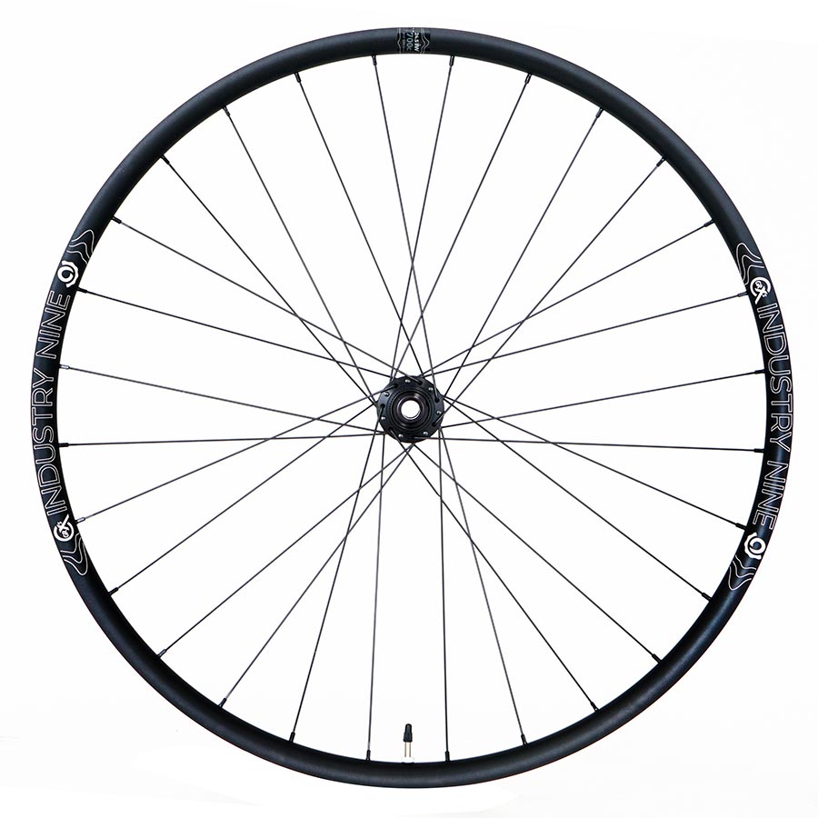WHEEL, FRONT, 700C / 622, HOLES: 28, 12MM TA, 100MM, DISC CENTER LOCK