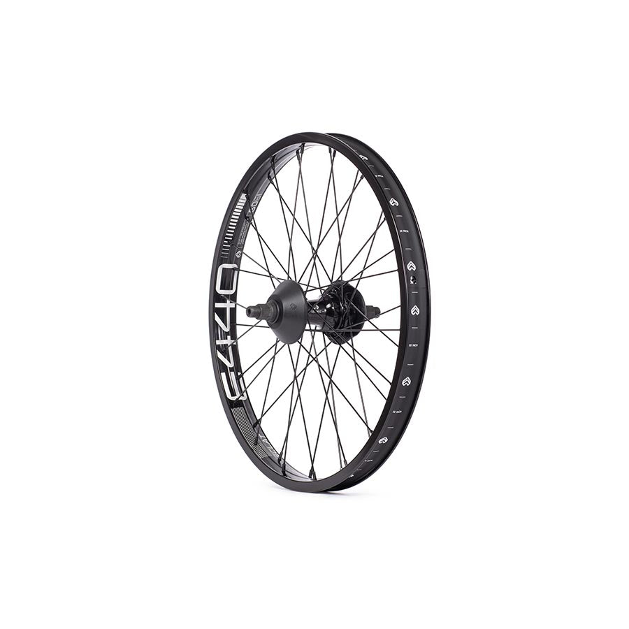 WHEEL, REAR, 20'' / 406, HOLES: 36, 14MM, 110MM, RIM, LEFT SIDE DRIVE, BMX CASSETTE