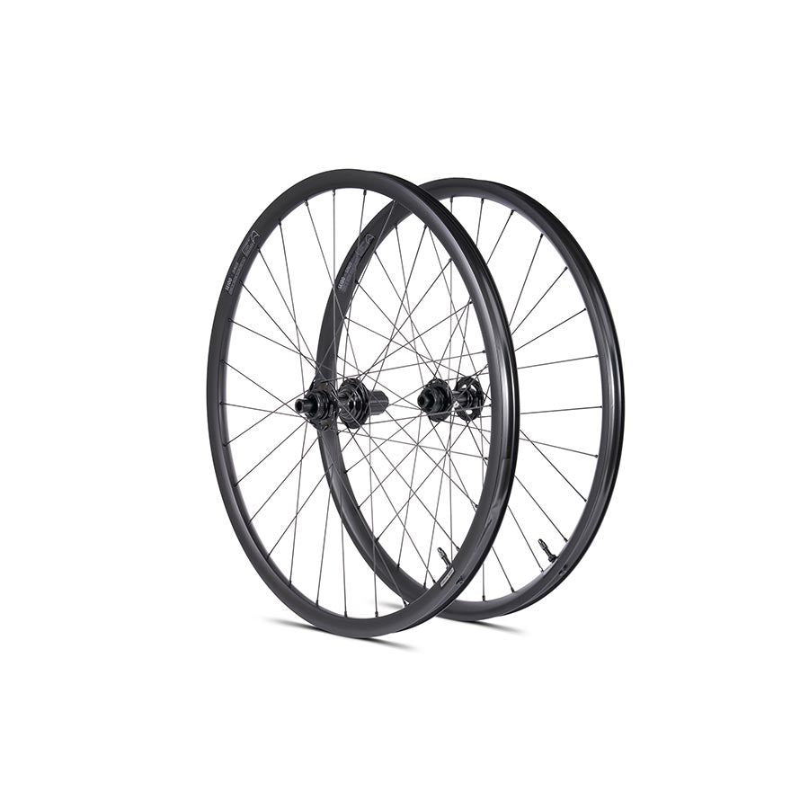 WHEEL, PAIR, 650B / 584, HOLES: 28, 12MM TA, F: 100MM, R: 142MM, DISC CENTER LOCK, PAIR
