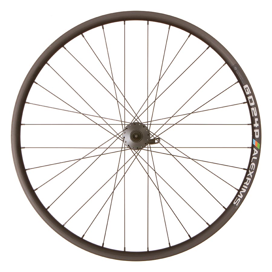 WHEEL, FRONT, 700C / 622, HOLES: 32, QR, 100MM, DISC IS 6-BOLT