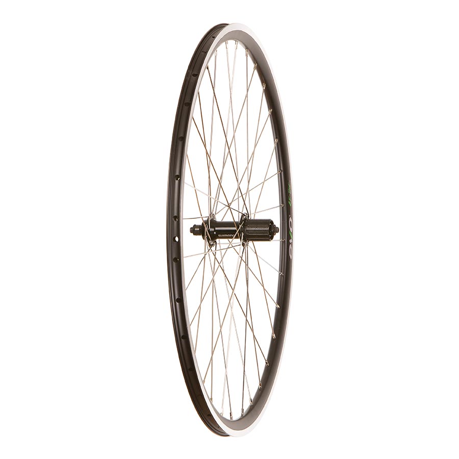 WHEEL, REAR, 700C / 622, HOLES: 32, QR, 130MM, RIM, SHIMANO HG 11, 4PCS, 041390-09-700