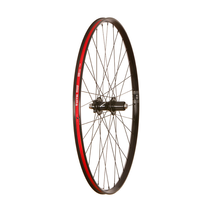 WHEEL, REAR, 700C / 622, HOLES: 32, 12MM TA, 142MM, DISC IS 6-BOLT, SHIMANO HG