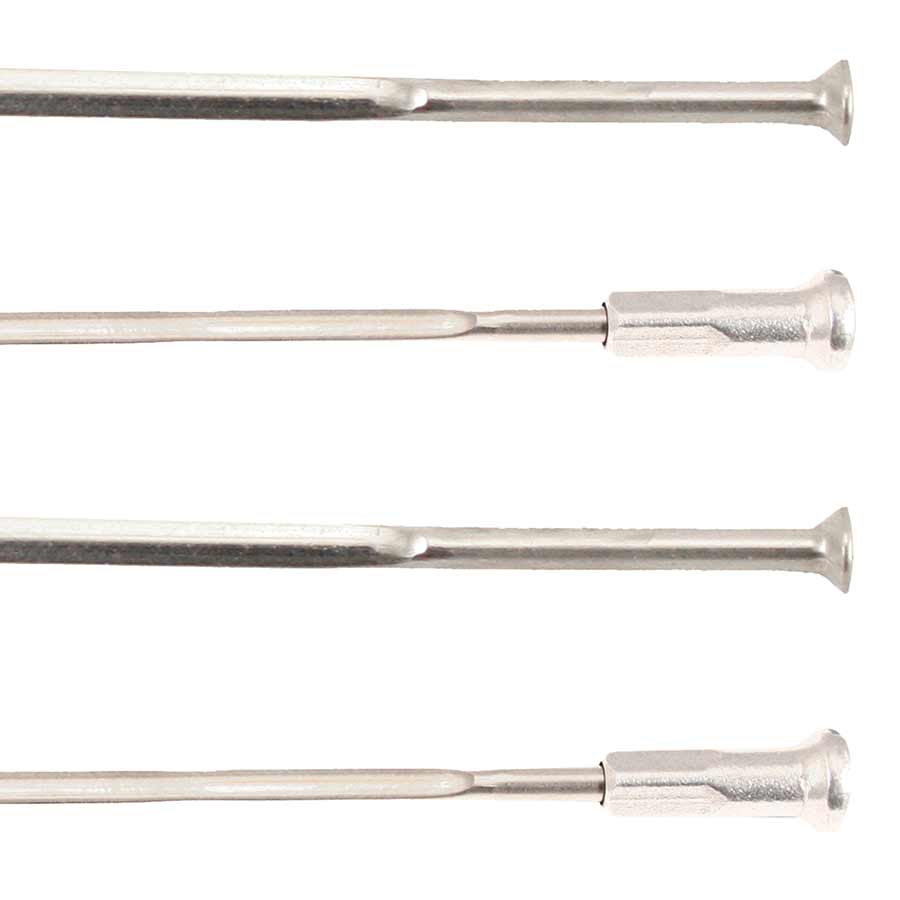 SPOKES, BLADED STRAIGHT PULL, SILVER, 2.0, LENGTH: 294, 20PCS