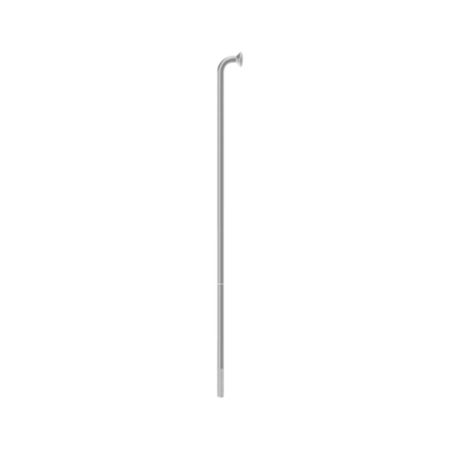SPOKES, SINGLE BUTTED J-BEND, SILVER, 2.3/2.0, LENGTH: 310MM, NO THREADS, CUT TO SIZE, 100PCS