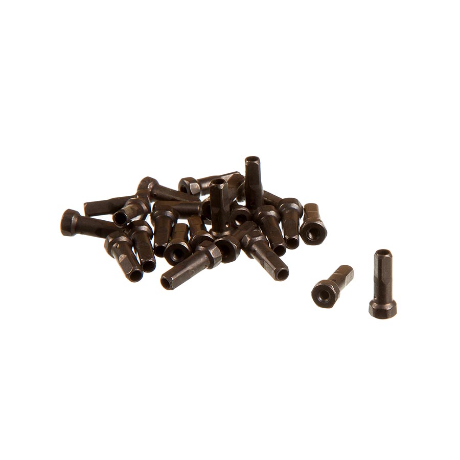 NIPPLES, 14MM, BLACK, 24PCS