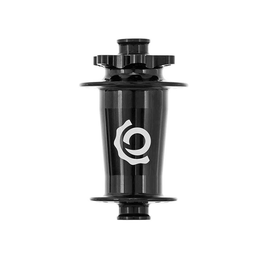 DISC HUB, FRONT, 28H, 15MM TA, 110MM BOOST, BLACK