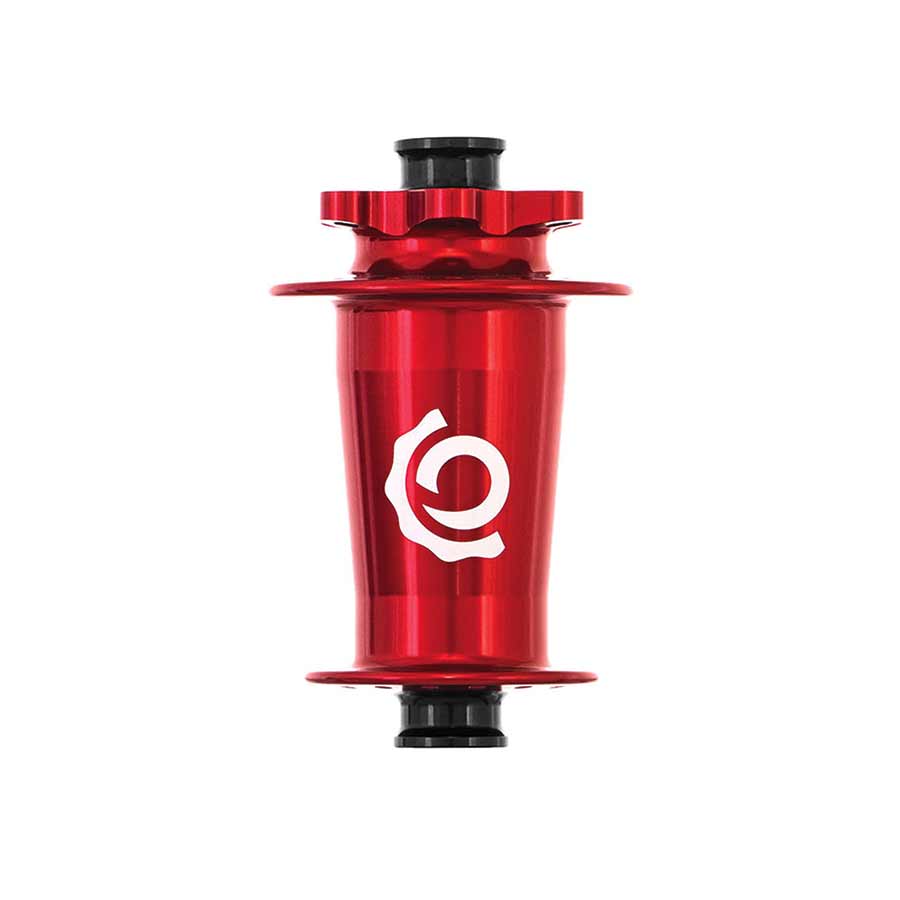 DISC HUB, FRONT, 28H, 15MM TA, 110MM BOOST, RED