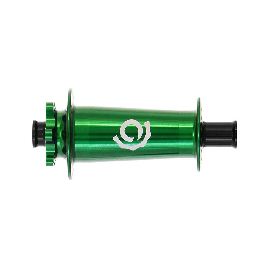 DISC HUB, FRONT, 32H, 15MM TA, 110MM BOOST, GREEN