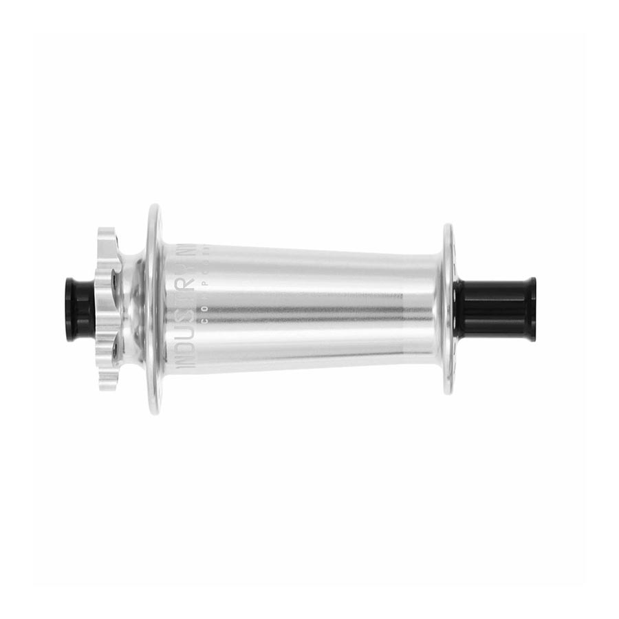 DISC HUB, FRONT, 28H, 15MM TA, 110MM BOOST, SILVER