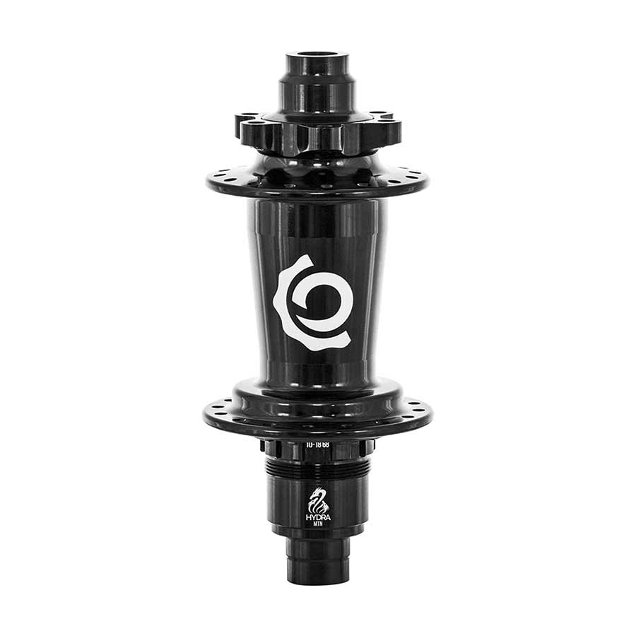 DISC HUB, REAR, 32H, 12MM TA, 157MM, SHIMANO ROAD 10/ MTB 11, BLACK