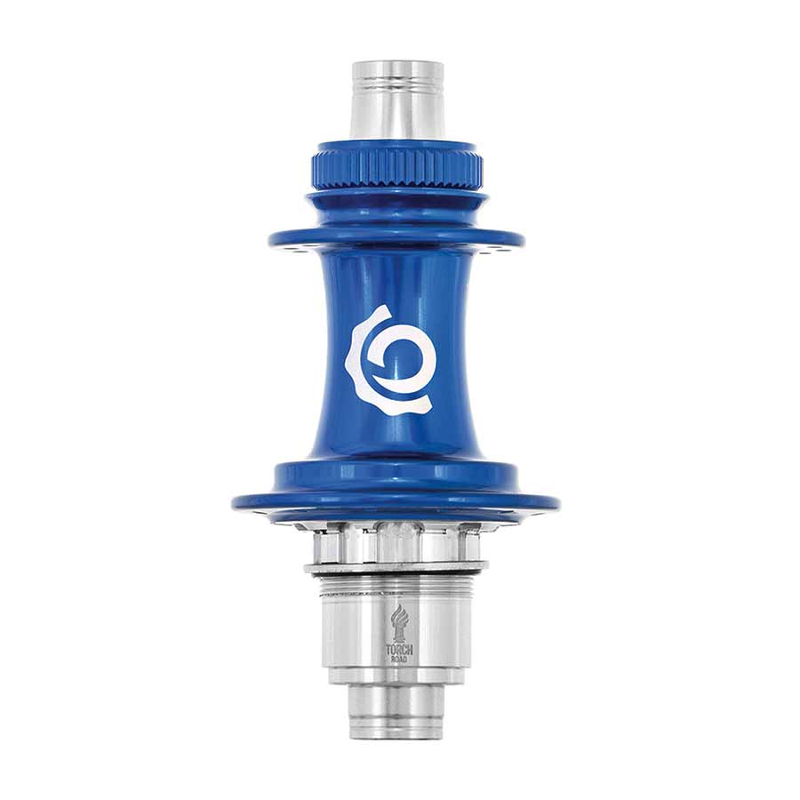 DISC HUB, REAR, 24H, 12MM TA, 142MM, SHIMANO ROAD 11, BLUE