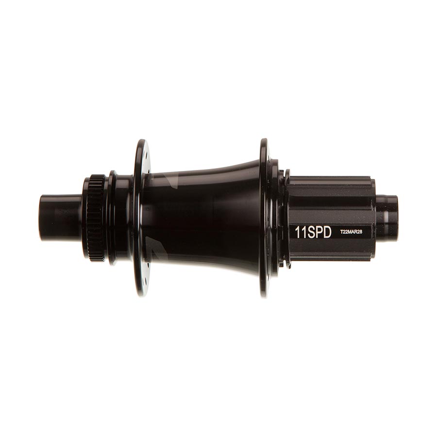 DISC HUB, REAR, 24H, 12MM TA, 142MM, SHIMANO ROAD 11, BLACK