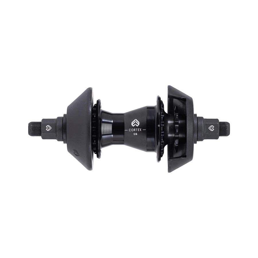 HUB, REAR, 36H, BMX CASSETTE, BLACK