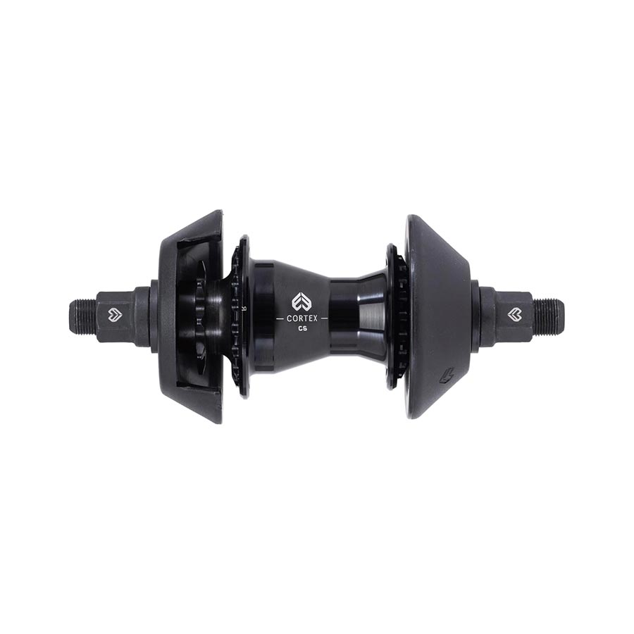 HUB, REAR, 36H, BMX CASSETTE, BLACK