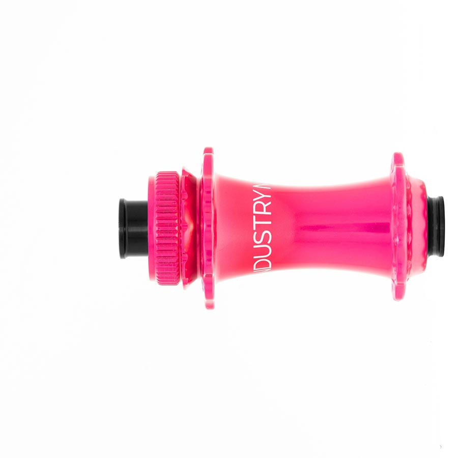DISC HUB, FRONT, 24H, 12MM TA, 100MM, PINK