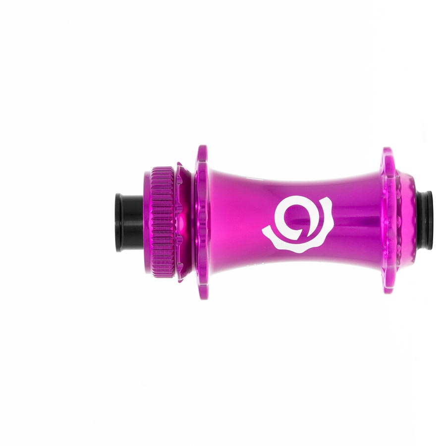 DISC HUB, FRONT, 24H, 12MM TA, 100MM, PURPLE