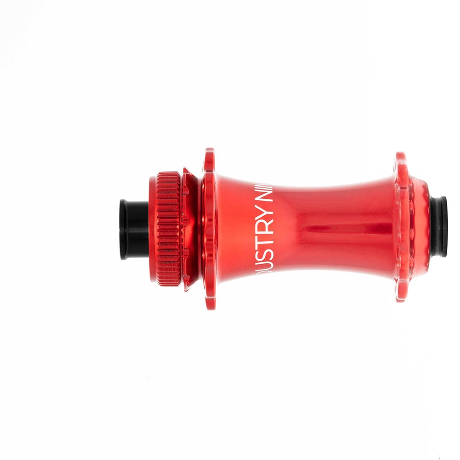 DISC HUB, FRONT, 24H, 12MM TA, 100MM, RED