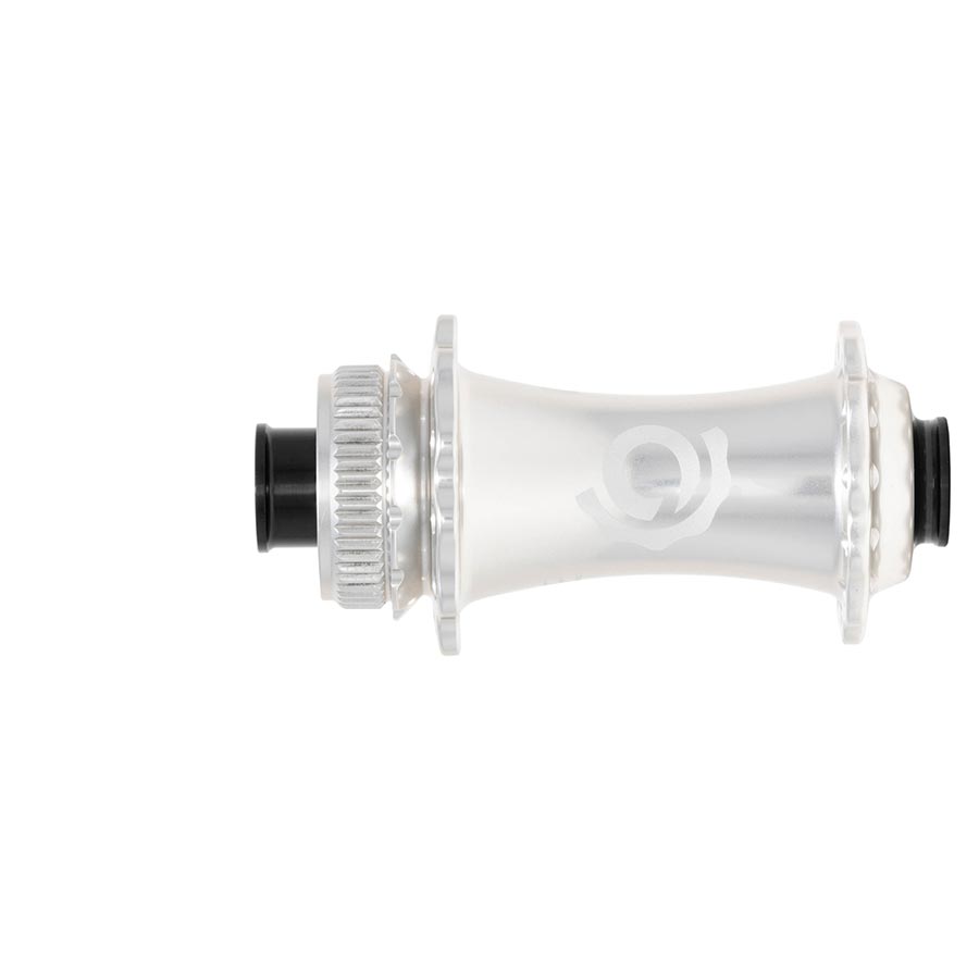 DISC HUB, FRONT, 24H, 12MM TA, 100MM, SILVER