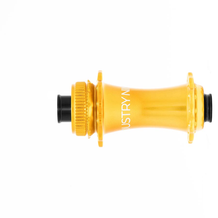 DISC HUB, FRONT, 28H, 12MM TA, 100MM, GOLD