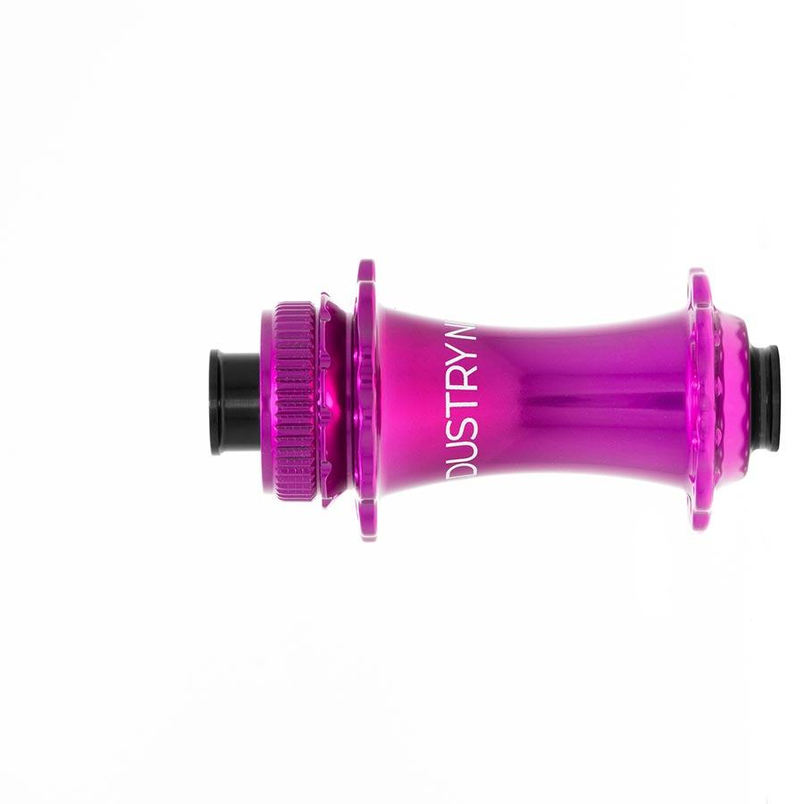 DISC HUB, FRONT, 28H, 12MM TA, 100MM, PURPLE