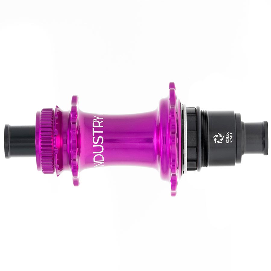 DISC HUB, REAR, 24H, 12MM TA, 142MM, SRAM XD-R, PURPLE